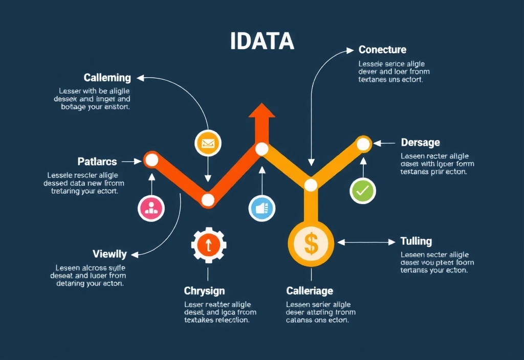 An infographic icon symbolizing data visualization and information sharing.