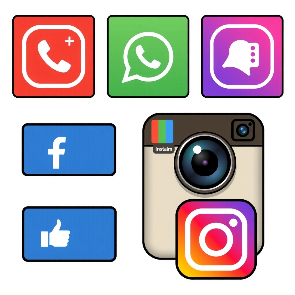 Facebook and Instagram Ads logo icon